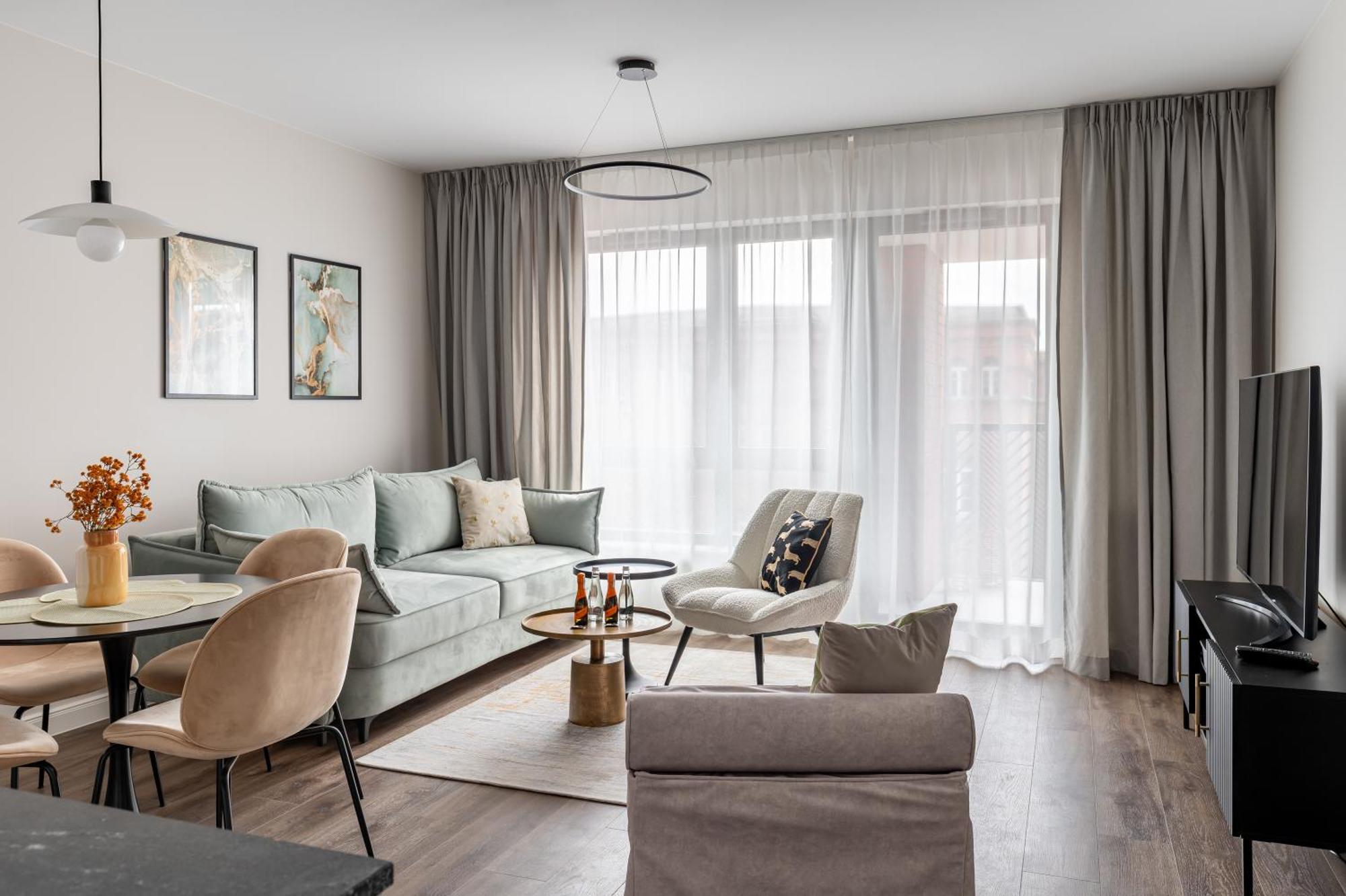 Scala City Center Premium Apartments With Parking By Lion Apartments Γκντανσκ Εξωτερικό φωτογραφία