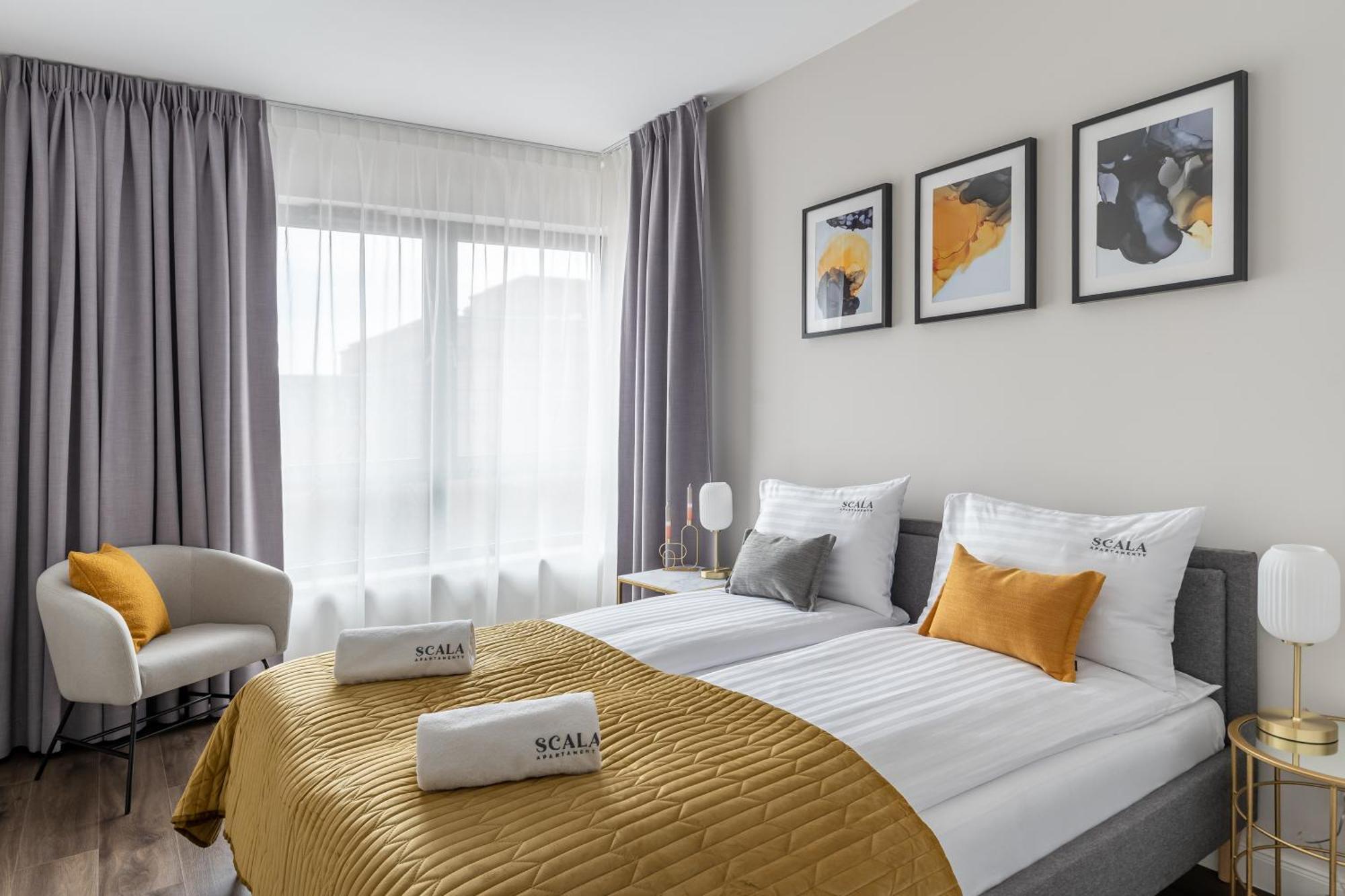 Scala City Center Premium Apartments With Parking By Lion Apartments Γκντανσκ Εξωτερικό φωτογραφία